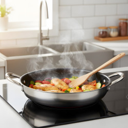 Stainless Steel Pan 32 cm